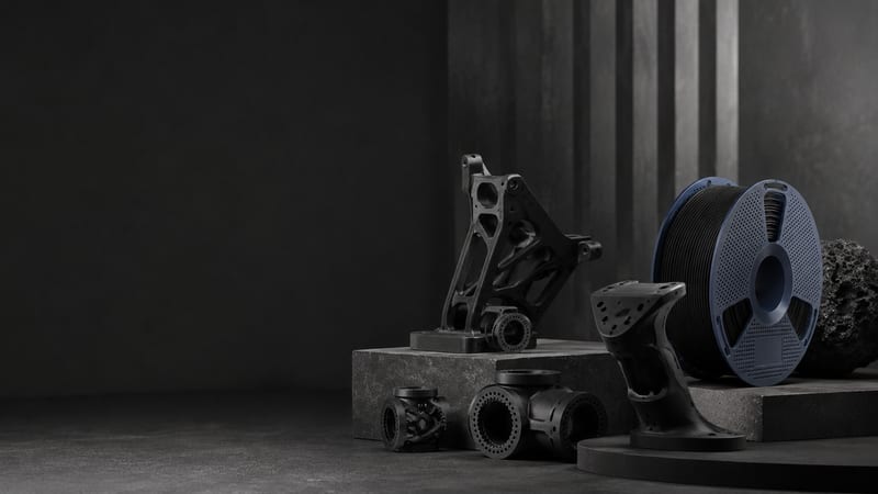 PLA-CF filament overview