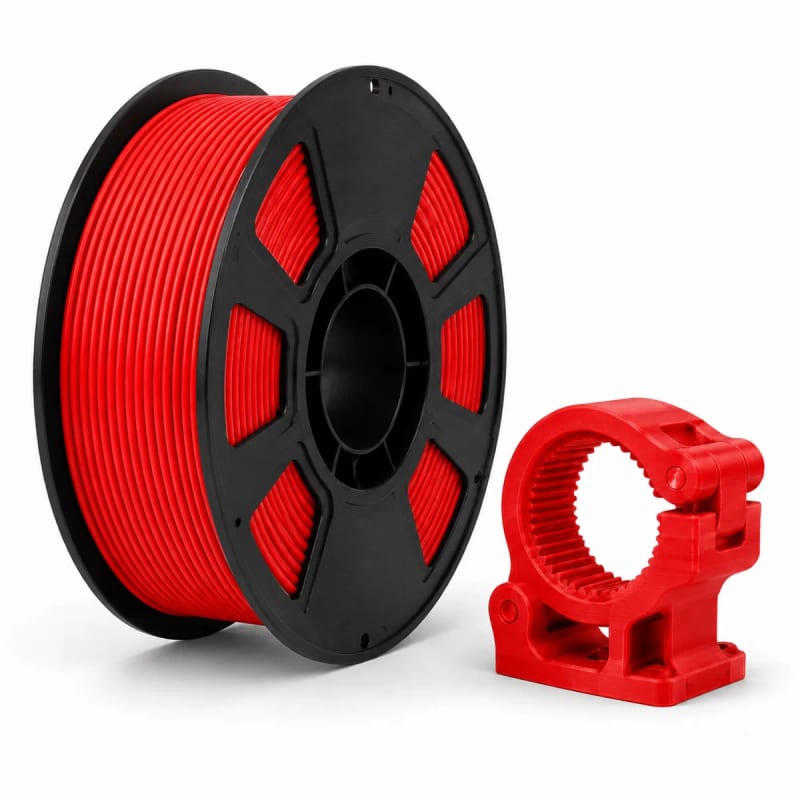 PLA+ in Red