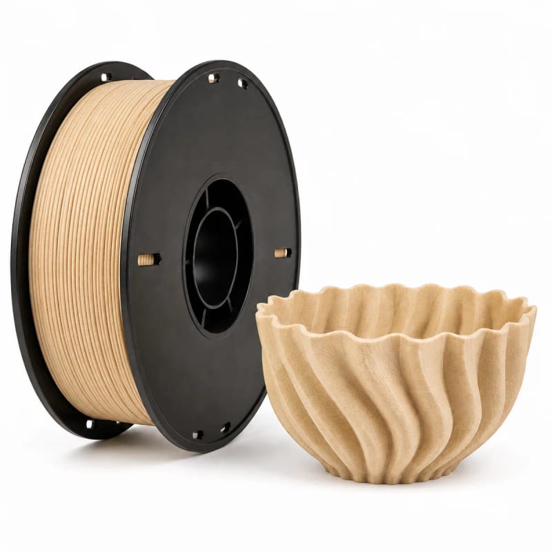 PLA Wood in Natural Wood
