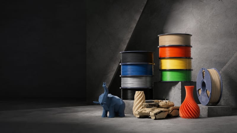 PLA filament overview